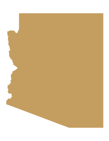 outline of Arizona