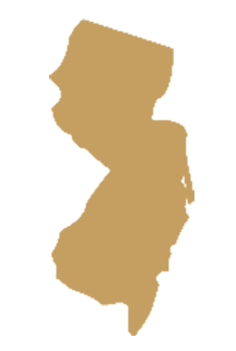 outline of New Jersey