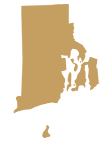 outline of Rhode Island